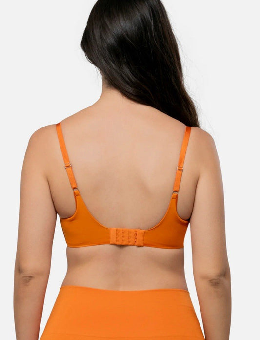 Underoutfit The Satin Grace -1258 (3D molded) -Marmalade, size Small