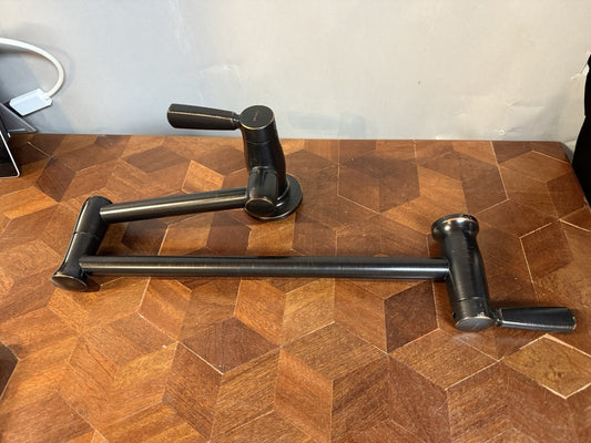 Kohler K-35744-2BZ Traditional Wall-Mount Pot Filler – Oil-Rubbed Bronze (Scratc
