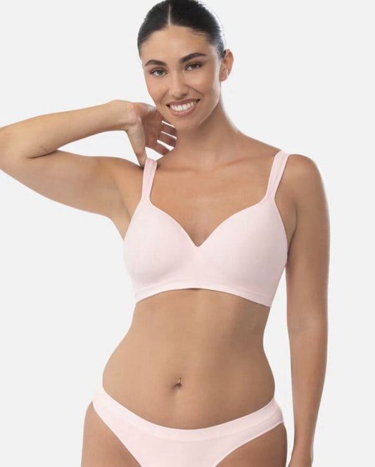 Underoutfit- 460 The Perfect Neckline Bra, size XL crystal rose