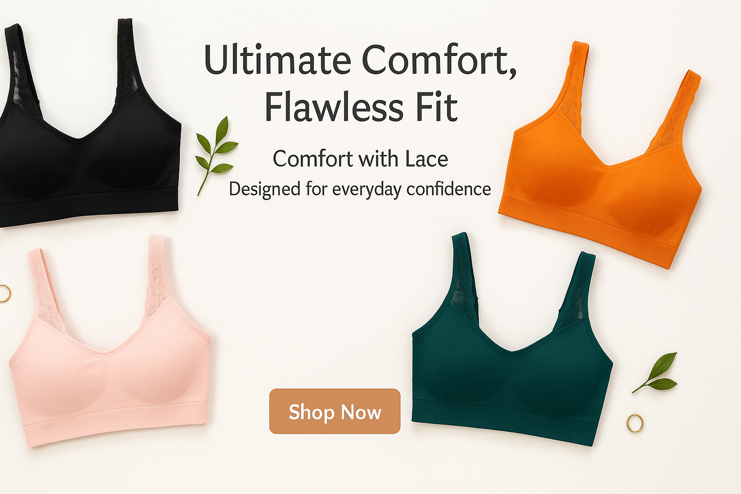 Underoutfit Lace Strap Bra – 445