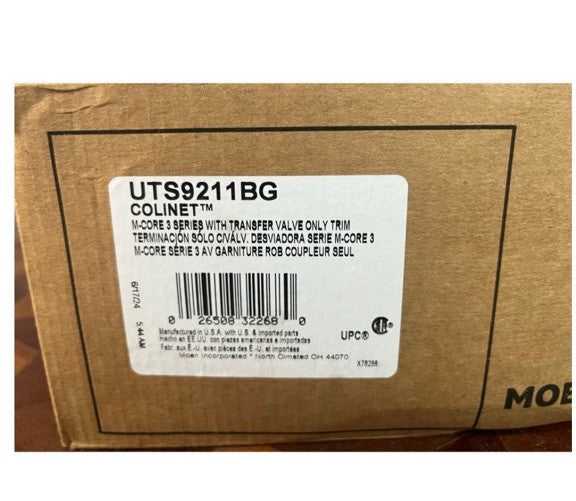 Moen Colinet M-Core 2-Handle Shower Trim w/ Transfer Valve - Gold UTS9211BG