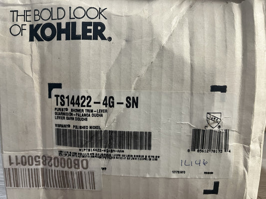 Kohler Purist Rite-Temp Shower Trim Kit with Lever Handle – Vibrant Polished Nic