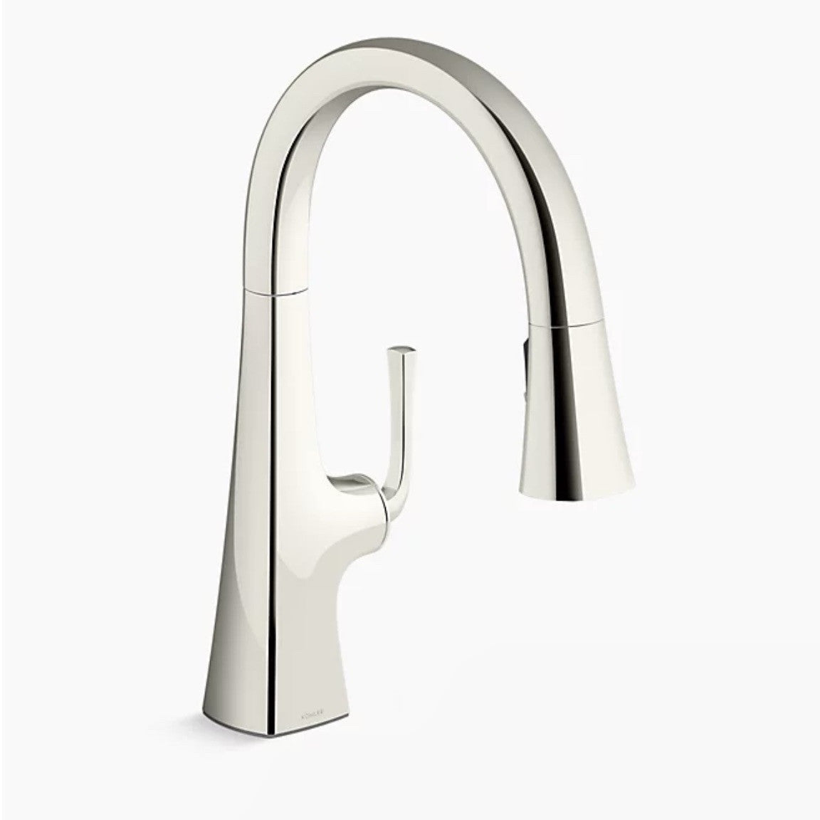 Kohler Graze Pull-Down Kitchen Faucet – Vibrant Stainless | K-22063-SN