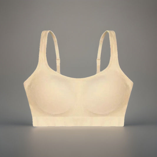 Underoutfit Lightly Lined Comfort Bralette 453--size Xl, sand