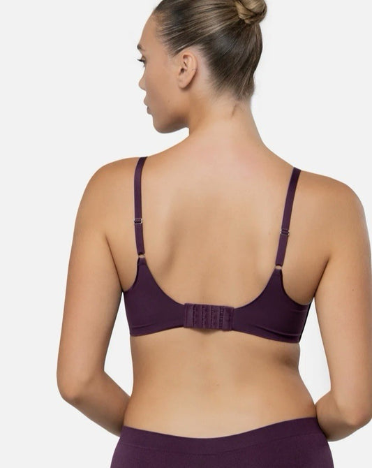 Underoutfit The Satin Grace -1258 (3D molded) Italian Plum, size Med