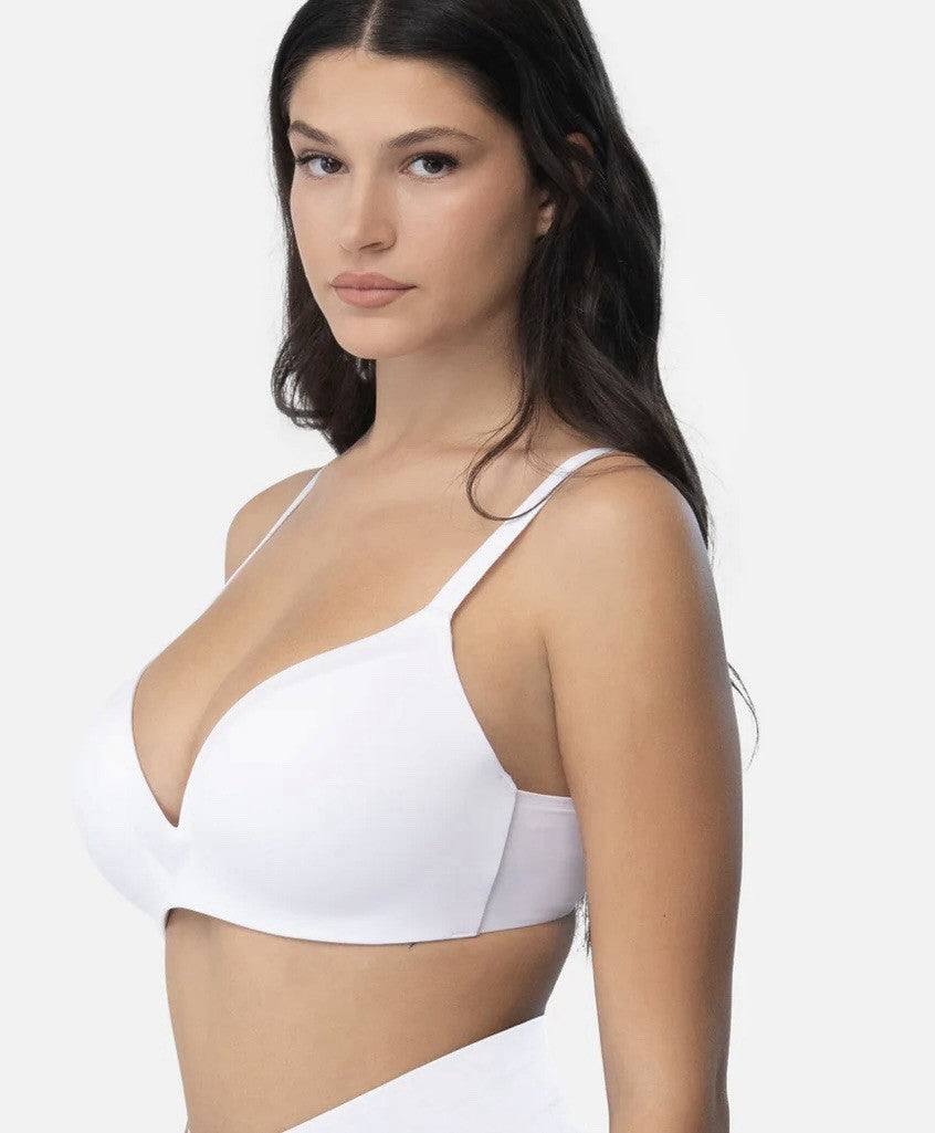 Underoutfit The Satin Grace (3D Molded) -1258 Size 2XL, White