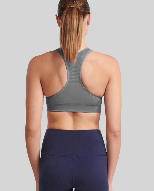 UnderOutfit Active Shaping Sports Bra 1143 - Size 2XL, heather gray