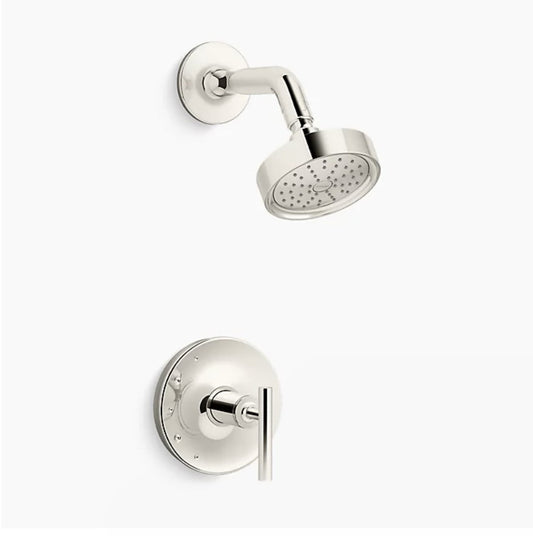 Kohler Purist Rite-Temp Shower Trim Kit with Lever Handle – Vibrant Polished Nic
