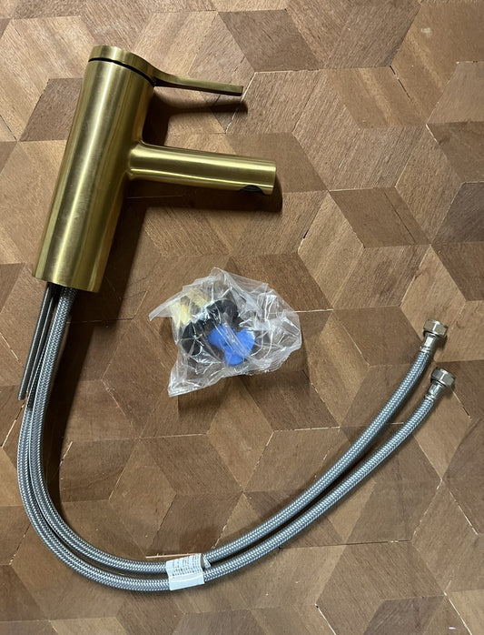 Kohler Elate K-99492-4-2MB Single-Handle Bathroom Faucet – Brushed Moderne Brass