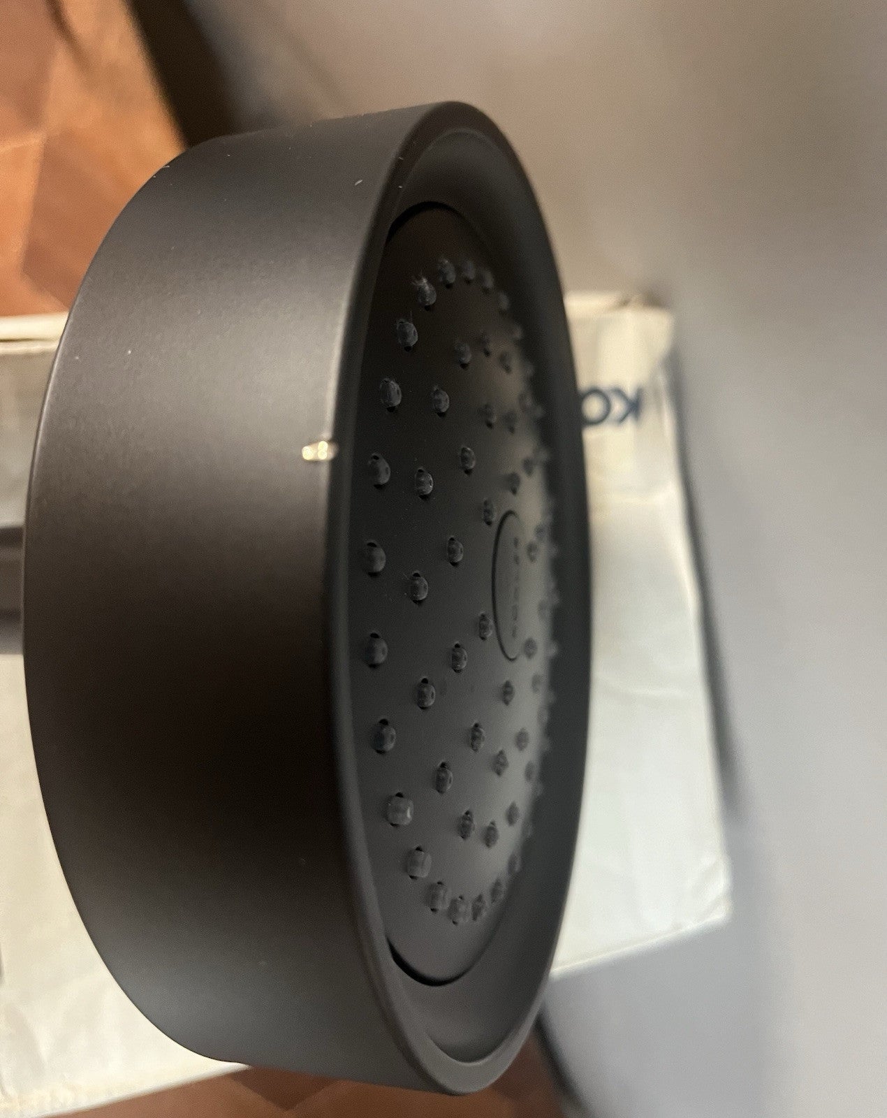 Kohler 965-A-BL Purist Fixed Showerhead - Matte Black (Scratch & Dent)