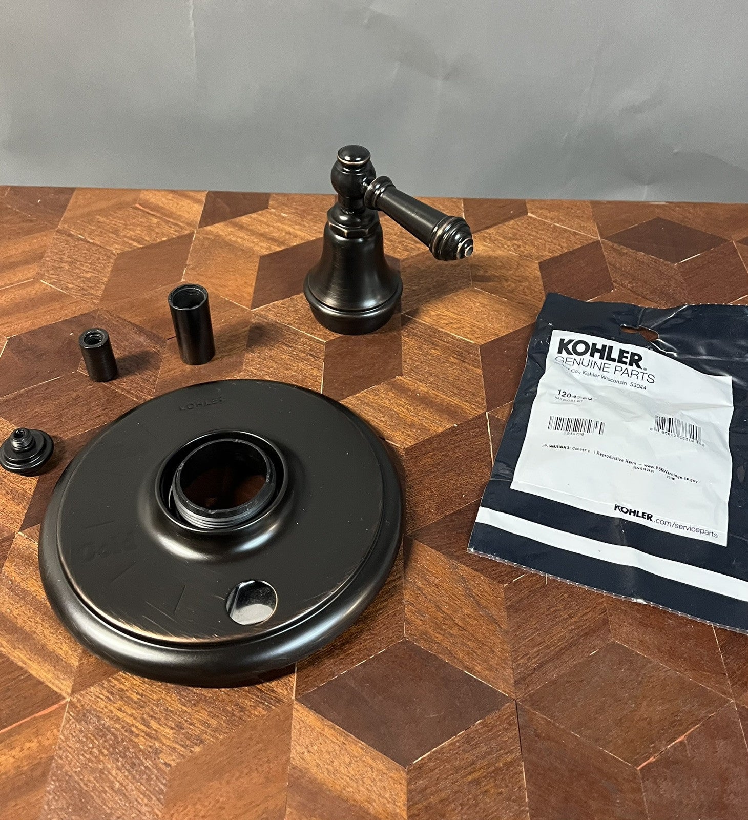 Kohler K-T72768-4-2BZ Artifacts Shower Trim Kit Oil-Rubbed Bronze 1.75 GPM