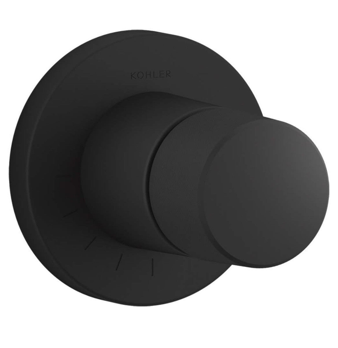 Kohler T78025-8-BL Matte Black Volume Control Trim – Modern Minimalist Design