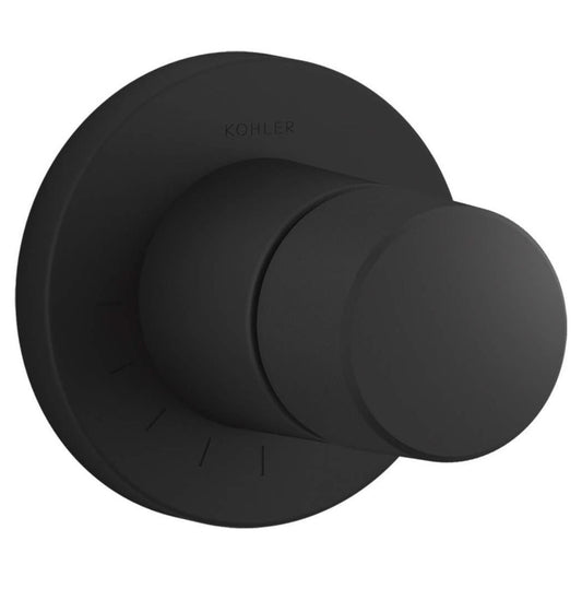 Kohler T78025-8-BL Matte Black Volume Control Trim – Modern Minimalist Design