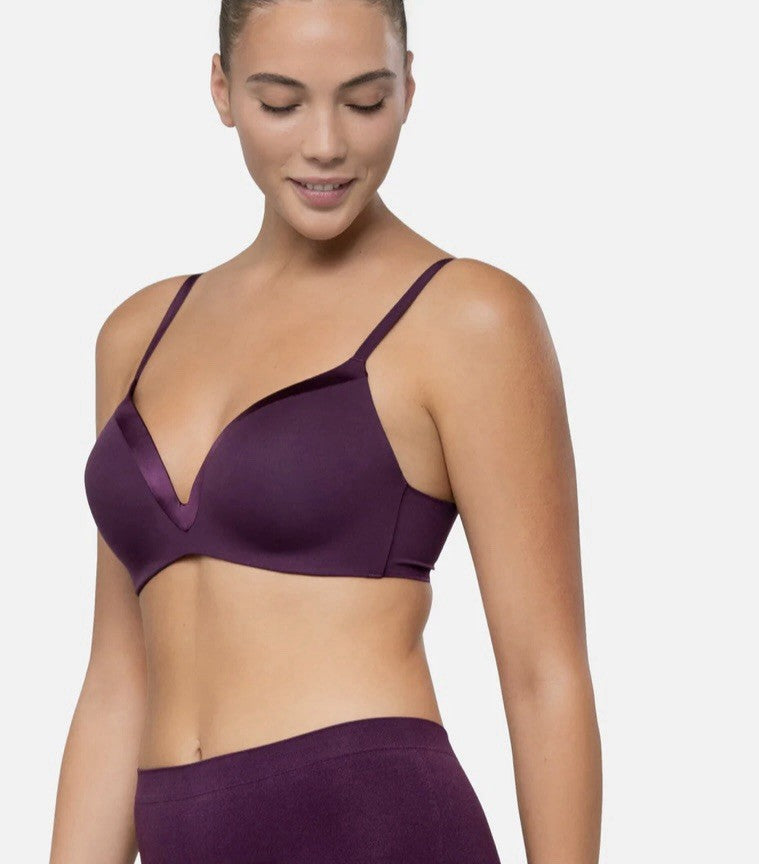 Underoutfit The Satin Grace -1258 (3D molded) Italian Plum, size xl