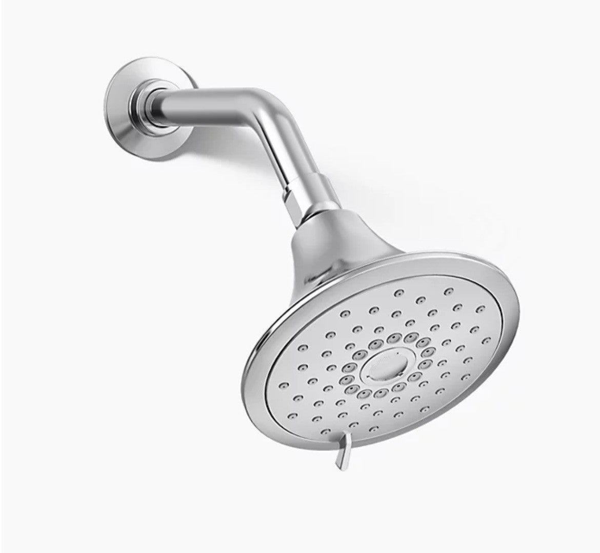 Kohler 22169-CP Forte Handheld Showerhead – 3 Spray Settings – Polished Chrome
