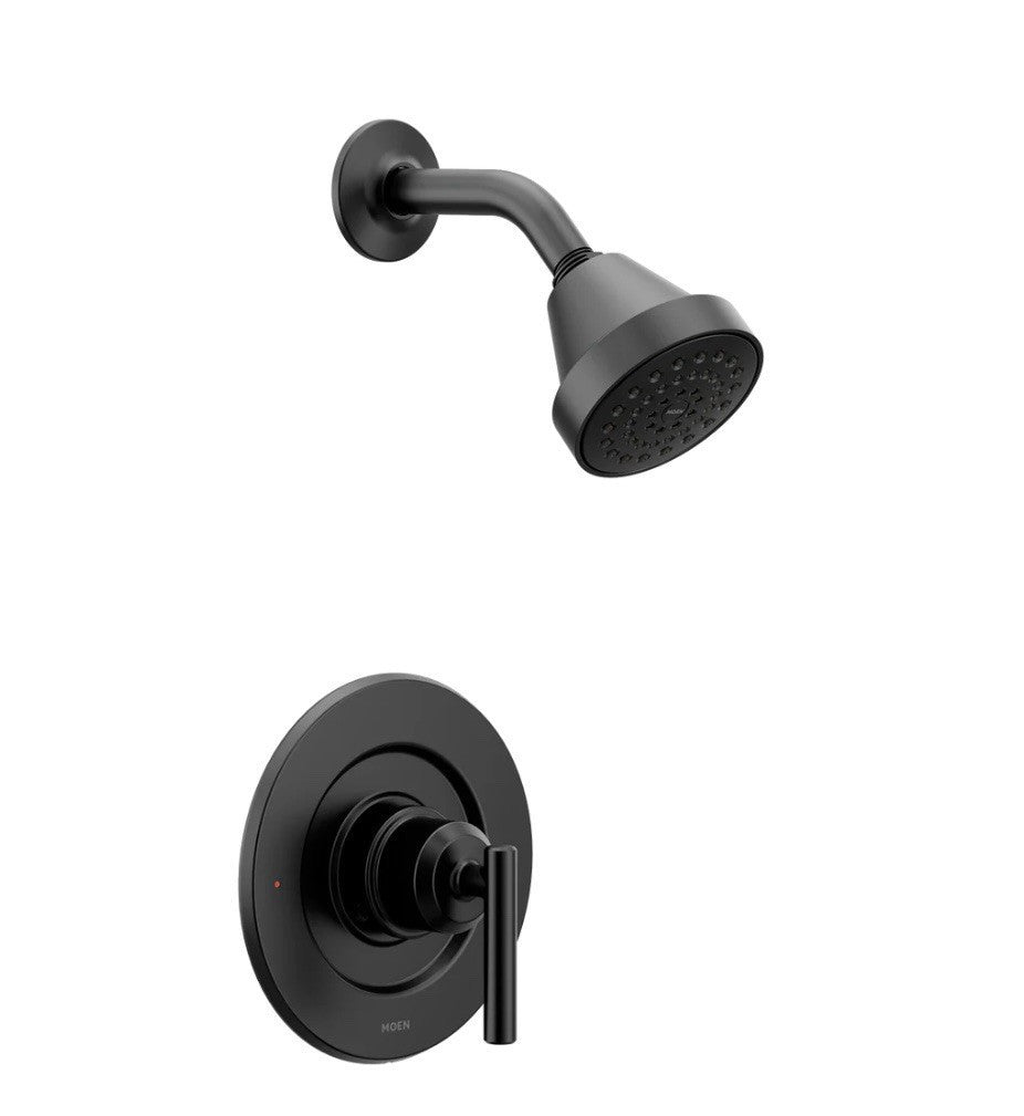 Moen Gibson T2902EPBL Matte Black Posi-Temp® Eco-Performance Shower Trim Kit,