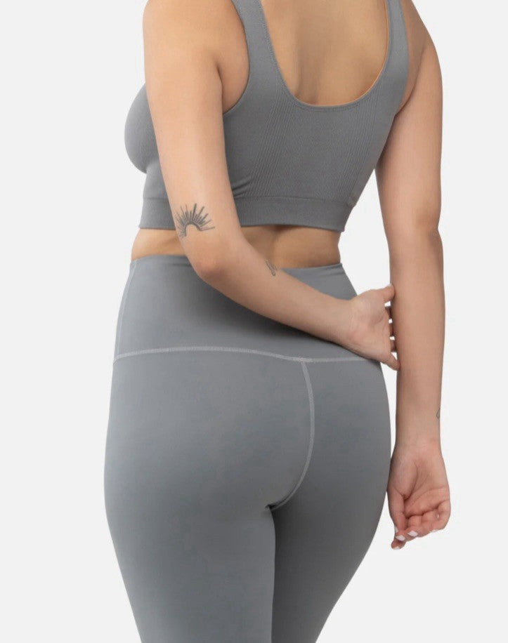 Underoutfit Everyday Comfort Reversible Bralette -452,  Size XL  - Orange /Gray
