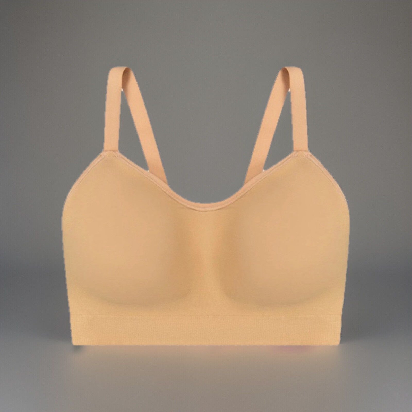 Underoutfit Lightly Lined Comfort Bralette 453--size xl, coffee