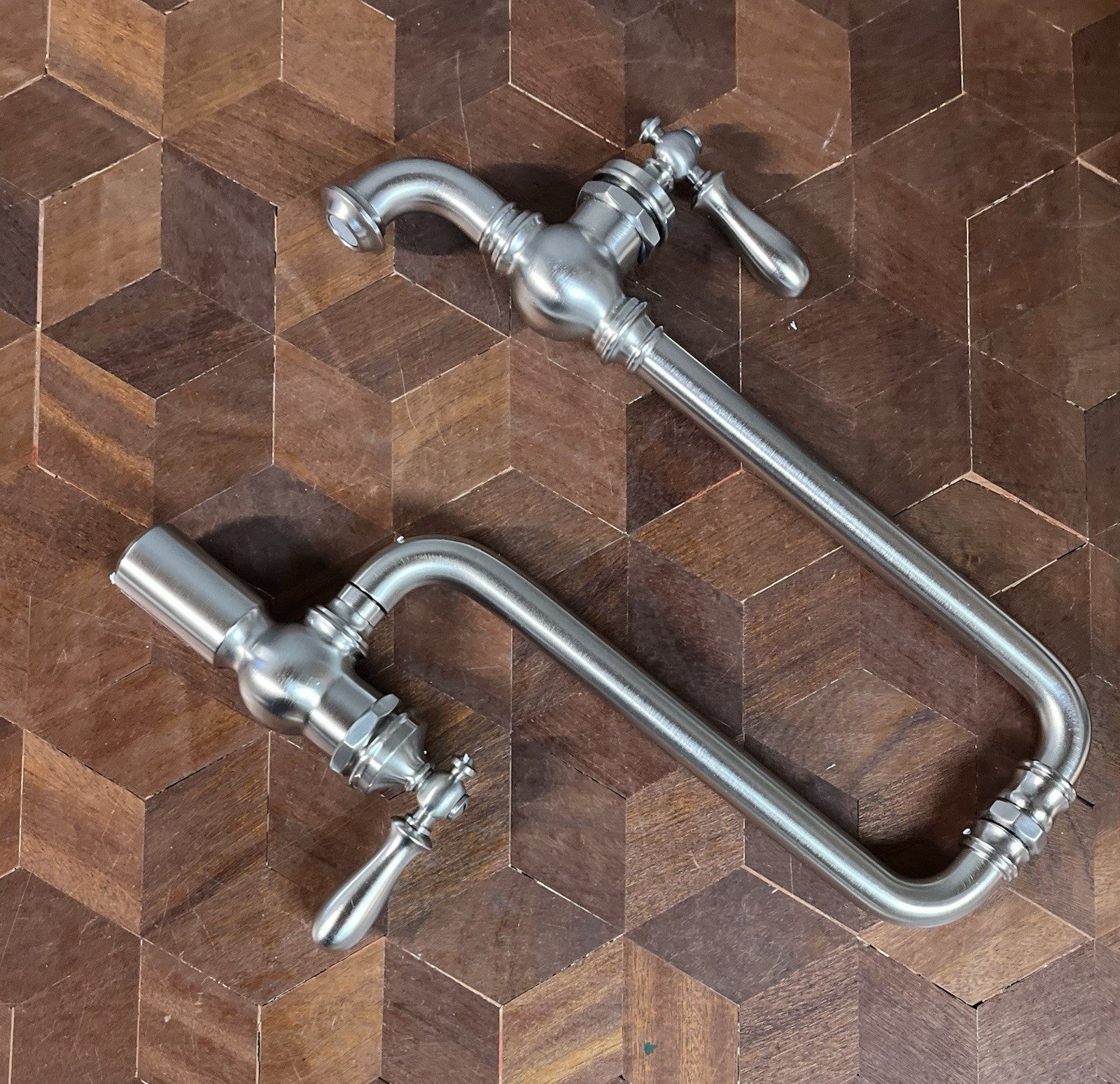 Kohler Artifacts K-99270-VS Wall-Mount Pot Filler Faucet, Vibrant Stainless, 3.2
