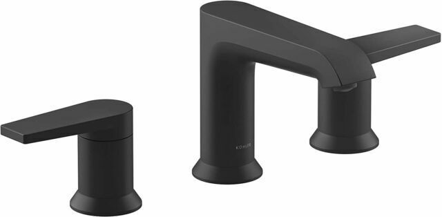 Kohler 97093-4-bl  Hint Widespread Bathroom Sink Faucet, 1.2gpm