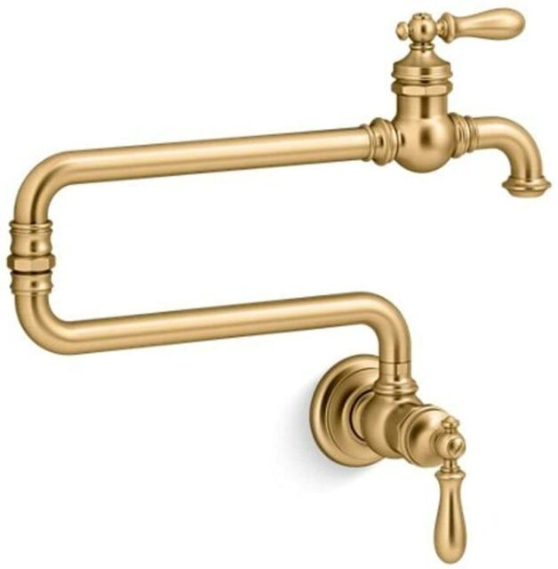 KOHLER Artifacts Kitchen Faucet 99270-2MB – Brushed Moderne Brass