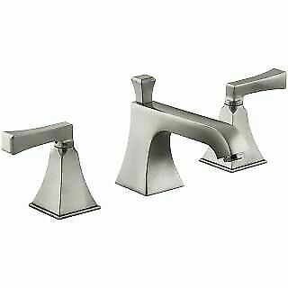 Kohler K‑454‑4V‑BN Memoirs Widespread Sink Faucet (Brushed Nickel)