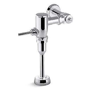 Kohler K-76371-CP Primme Manual Flushometer Valve 0.125 GPF for Urinal, Polished