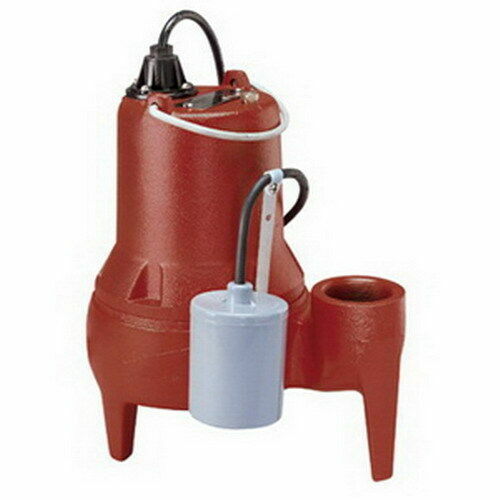 Liberty Pumps LE51A 1/2 HP Submersible Sewage Pump – Automatic Operation